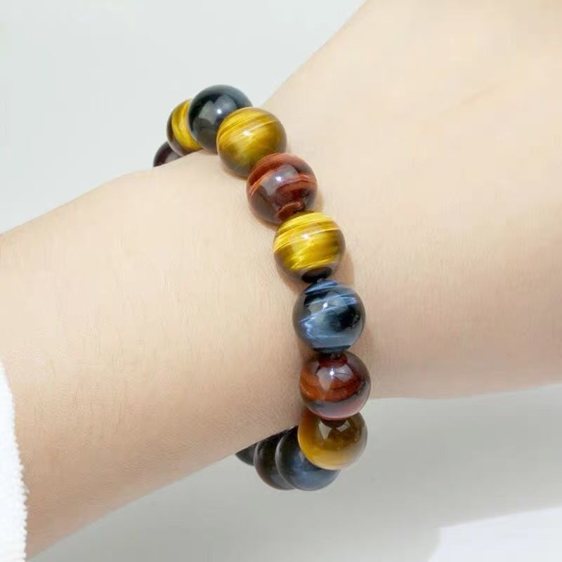 Raw Tiger’s Eye 16mm Beaded
