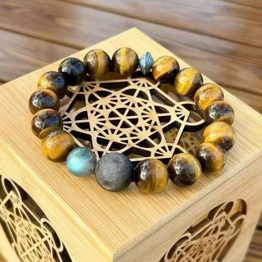 Tiger’s Eye & Moonstone Silver Sheen