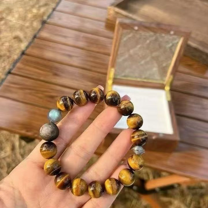 Tiger’s Eye & Moonstone Silver Sheen