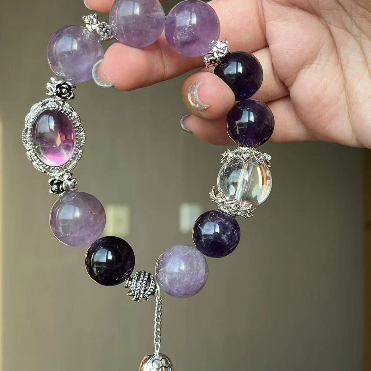 Lavender Amethyst & Clear Quartz Harmony