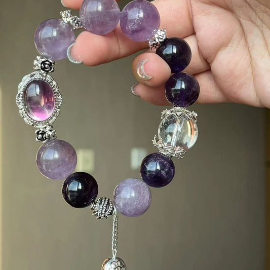 Lavender Amethyst & Clear Quartz Harmony